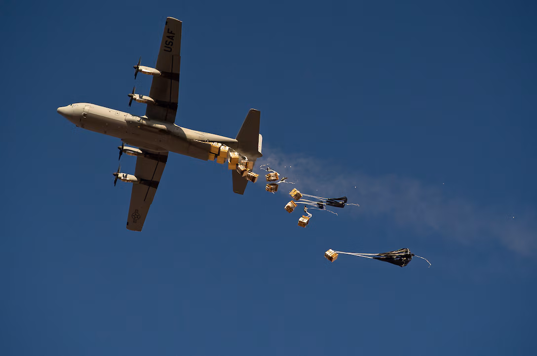 U.S. Airforce C-130 Hercules could be repurposed to aerialy deploy 900,000 saplings per day.